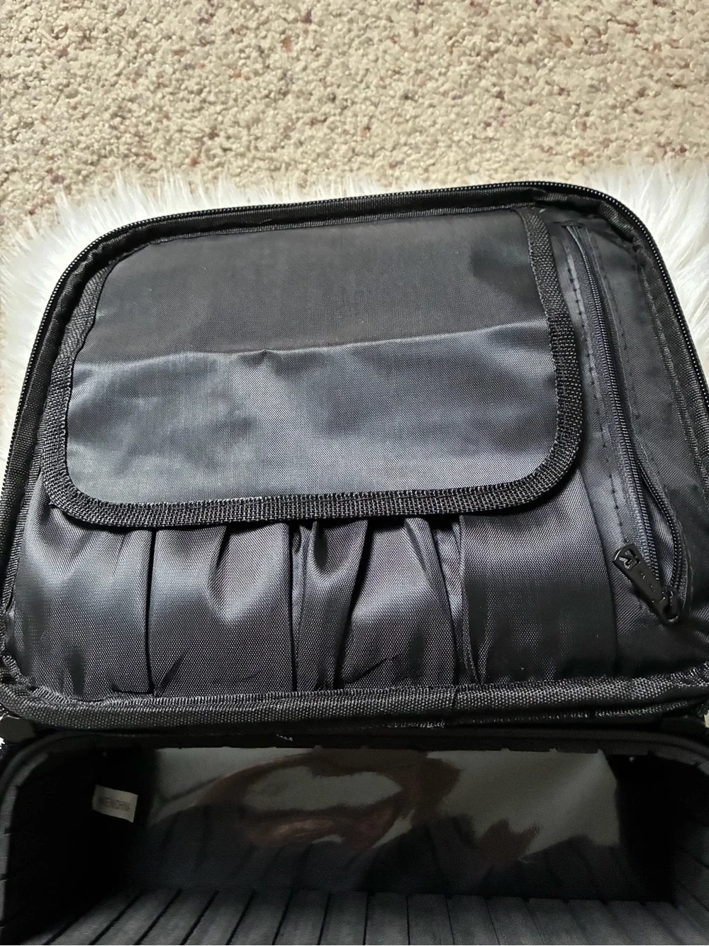 Relavel Black Travel Case with Gold Logo
